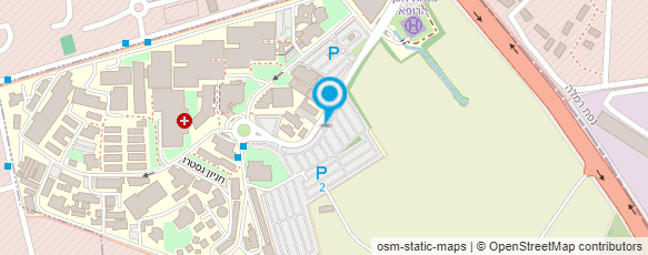 מפת הגעה אל מרכז רפואי "אסף הרופא"