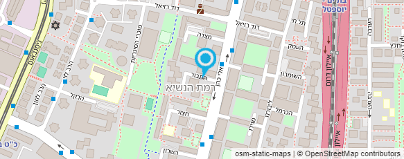 מפת הגעה אל אינסטלטור משה