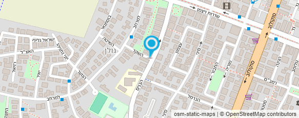 מפת הגעה אל אבישי כ"ץ בע"מ