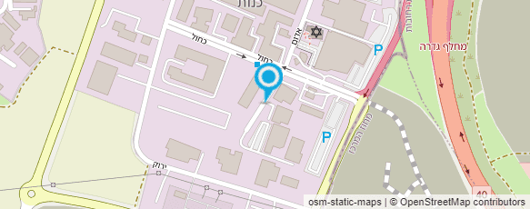 מפת הגעה אל מוסך אורון מוטורס