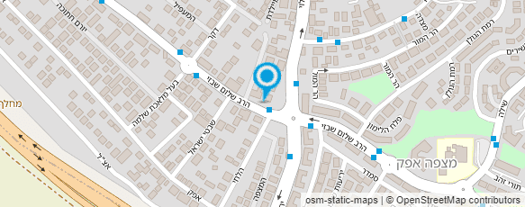 מפת הגעה אל הפינה המתוקה