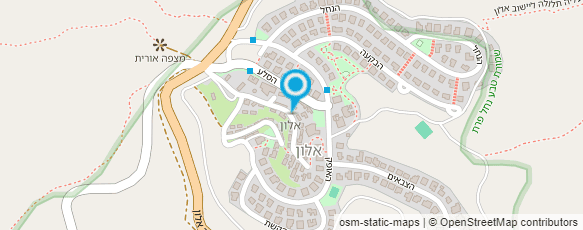 מפת הגעה אל אלון טכנולוגיות פלסטיק בע"מ