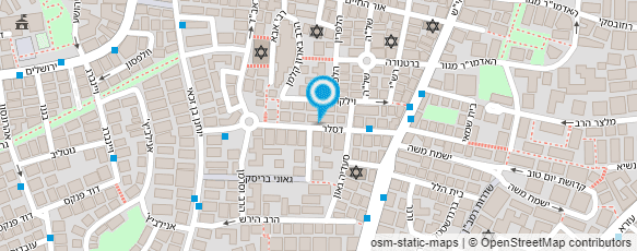 מפת הגעה אל לירית (מנחם) מכונות תפירה