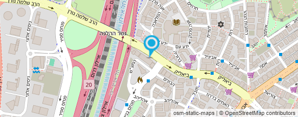 מפת הגעה אל ג'מס פלס בע"מ