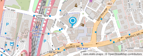 מפת הגעה אל סטודיו  מני