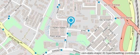 מפת הגעה אל רותם משאבות בטון בע"מ