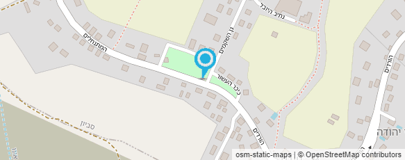 מפת הגעה אל גן יקינטון