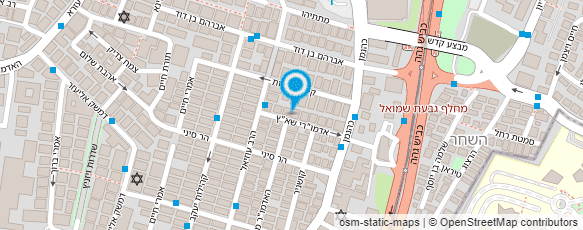 מפת הגעה אל לעמבערגער הרב ישראל יעקב