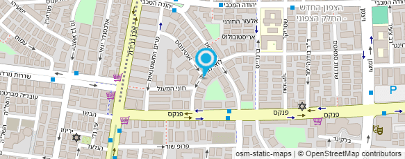 מפת הגעה אל ד"ר מנחם כרמי