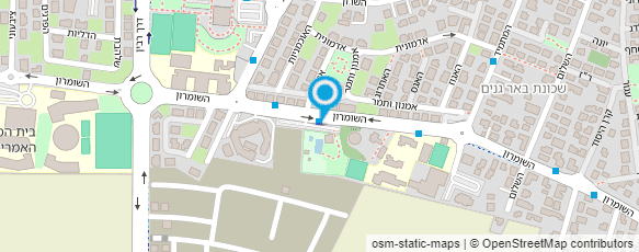 מפת הגעה אל בי"ס האמריקאי הבינלאומי