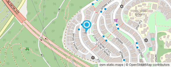 מפת הגעה אל ישיבת "דרך המלך" ישיבה מקדמת לנוער חרדי