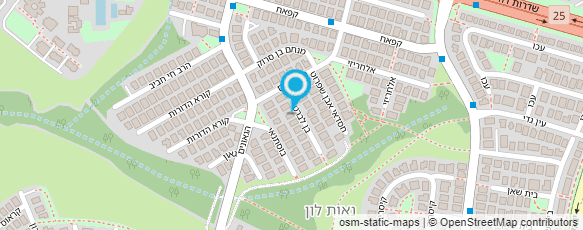 מפת הגעה אל לוגסי דניאל