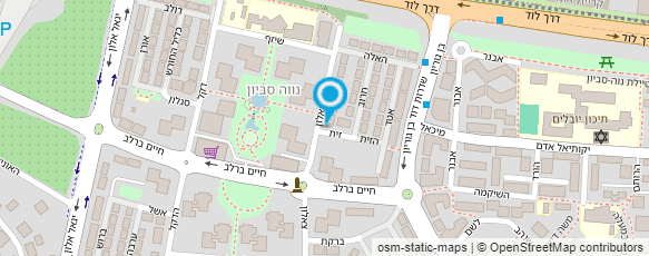 מפת הגעה אל אניטקסט - שר-מעייני אביבה