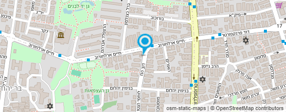 מפת הגעה אל קאופמן ראובן מפת הגעה אל קאופמן ראובן