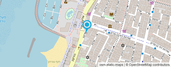 מפת הגעה אל אולימפיה תל-אביב