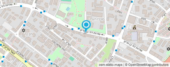 מפת הגעה אל מוניות ד.ש.