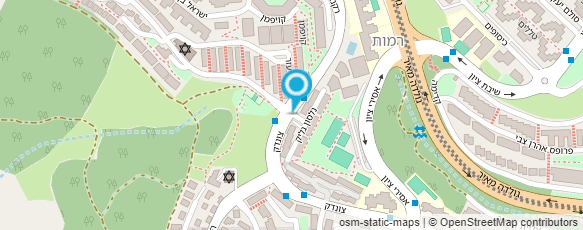 מפת הגעה אל בית יעקב אוהל רחל