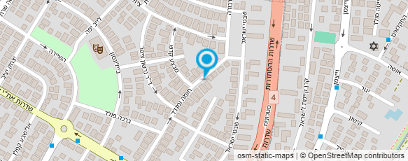 מפת הגעה אל אורון-מספרה לכלות