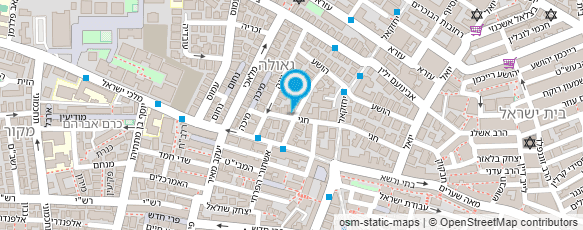 מפת הגעה אל יגודיוב שושי - עיצוב אופנה