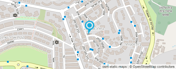 מפת הגעה אל יפה נוף פלדהיים