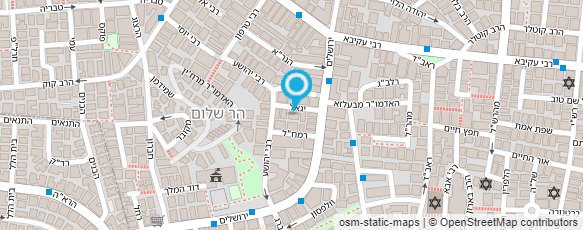 מפת הגעה אל שיוביץ דוד