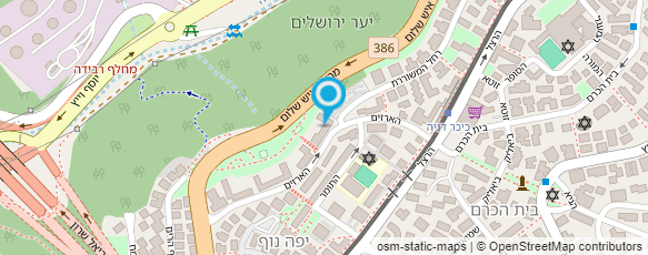 מפת הגעה אל אהרוני משה