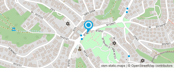 מפת הגעה אל הגן האורגני