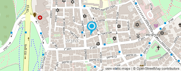 מפת הגעה אל עוזיאל יעקב