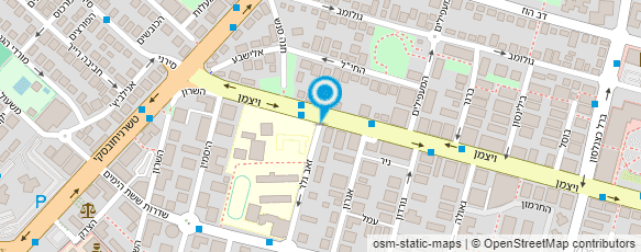 מפת הגעה אל ביה"ס ע"ש ויקטור שוורצמן (איגום)