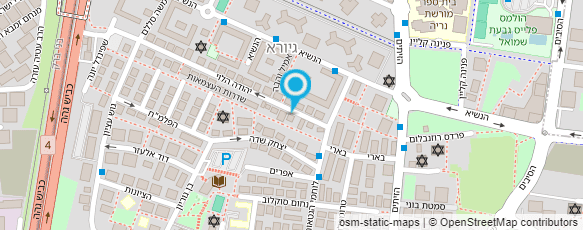 מפת הגעה אל ד"ר קליינמן ניצן