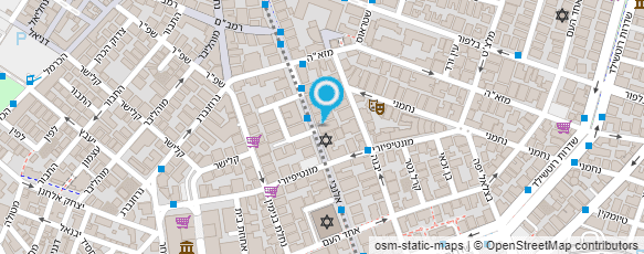 מפת הגעה אל "שלום" האברד מפת הגעה אל "שלום" האברד