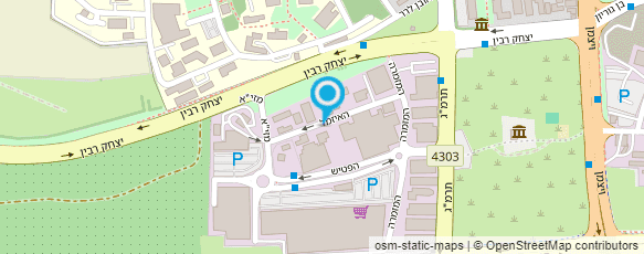 מפת הגעה אל טכנוטופ-כלי עבודה וגינון