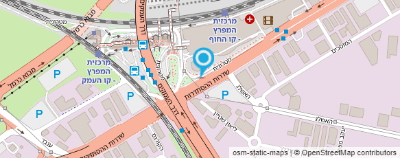 מפת הגעה אל בן-עוז ירון רואה חשבון