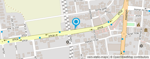 מפת הגעה אל ד"ר אלכס קורן