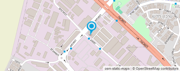 מפת הגעה אל כריכית א.א אהרון אלבנק בע"מ