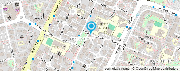 מפת הגעה אל סופר כרמים מפת הגעה אל סופר כרמים