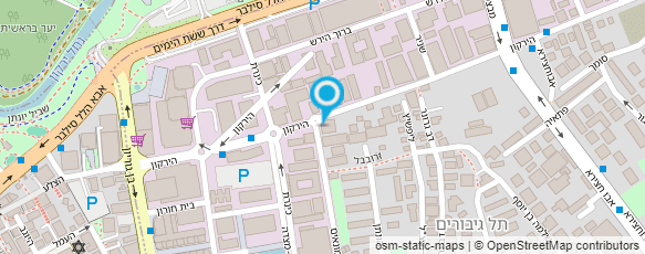 מפת הגעה אל ברק אנרגיה