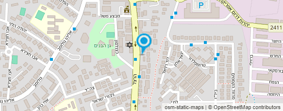 מפת הגעה אל מספרת לה-ג'רדה