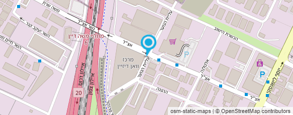 מפת הגעה אל גלובס סייטס אינטרנט בע"מ