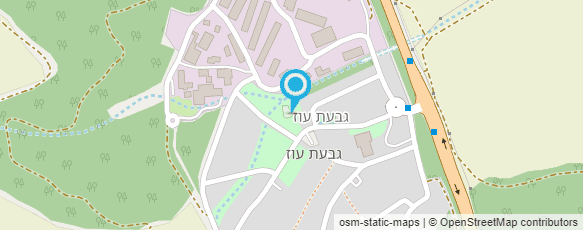 מפת הגעה אל הוד הגבעה מפת הגעה אל הוד הגבעה