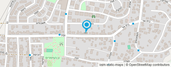 מפת הגעה אל מכון הטבע