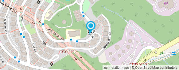 מפת הגעה אל מכון רמח"ל