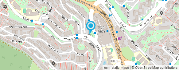 מפת הגעה אל הספריה העירונית רמות