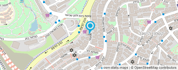 מפת הגעה אל הספריה העירונית רסקו