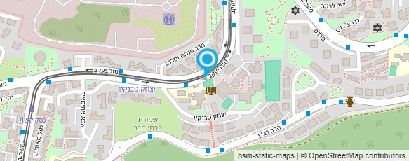 מפת הגעה אל הספריה העירונית נוה יעקב