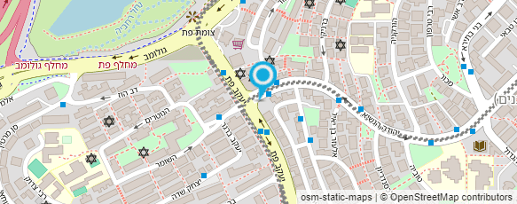 מפת הגעה אל הספריה העירונית קטמון