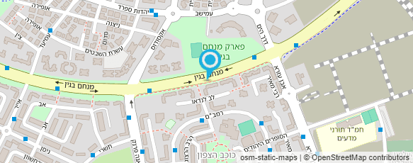 מפת הגעה אל ד"ר שקארוב  אלכסנדר