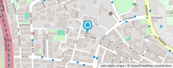 מפת הגעה אל סטודיו 2000 פלוס