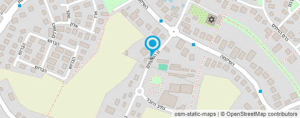 מפת הגעה אל גן חנה