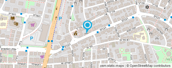 מפת הגעה אל צ'יף ישומים ישראל בע"מ